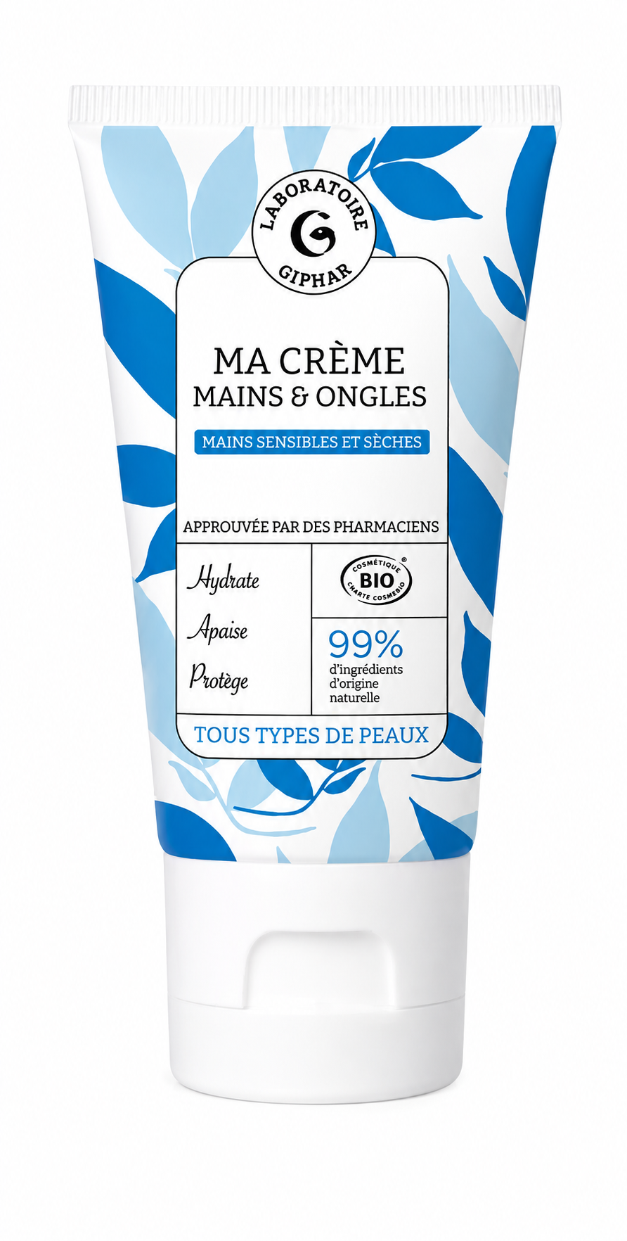 Labo Giphar Crème Mains & Ongles Bio 50 ml