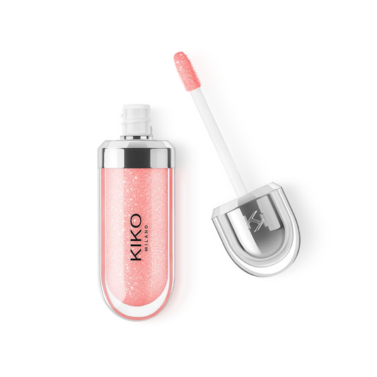 KIKO Milano 3d hydra lipgloss 04 Pearly Peach Rose