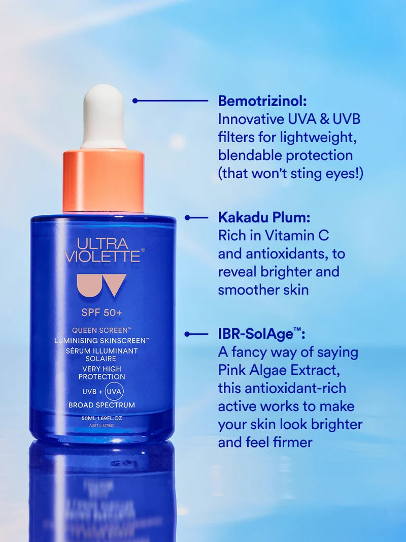 Ultra Violette Queen Screen Luminising Skinscreen SPF 50+ –  50 ml