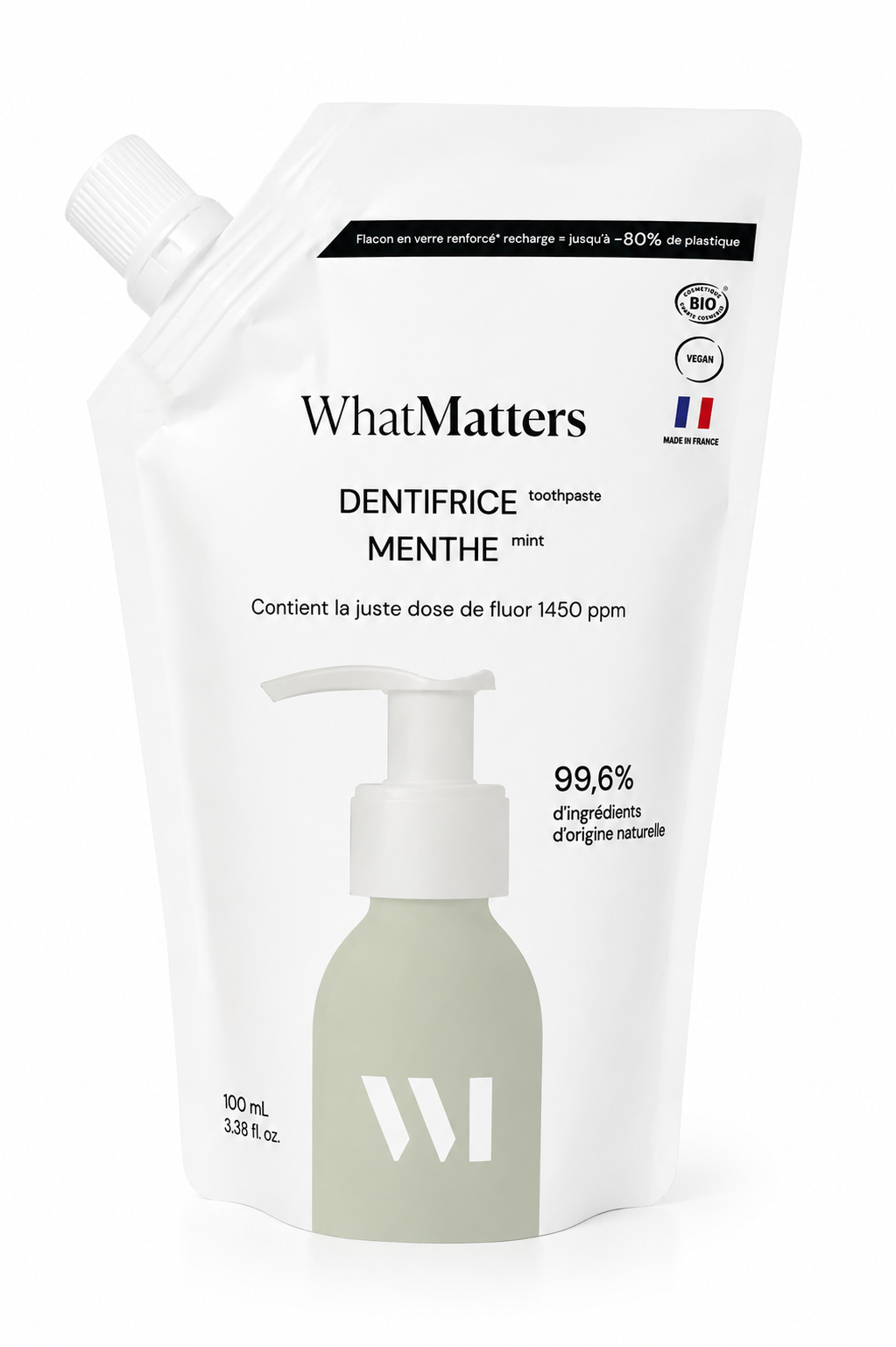 What Matters Recharge Dentifrice Menthe