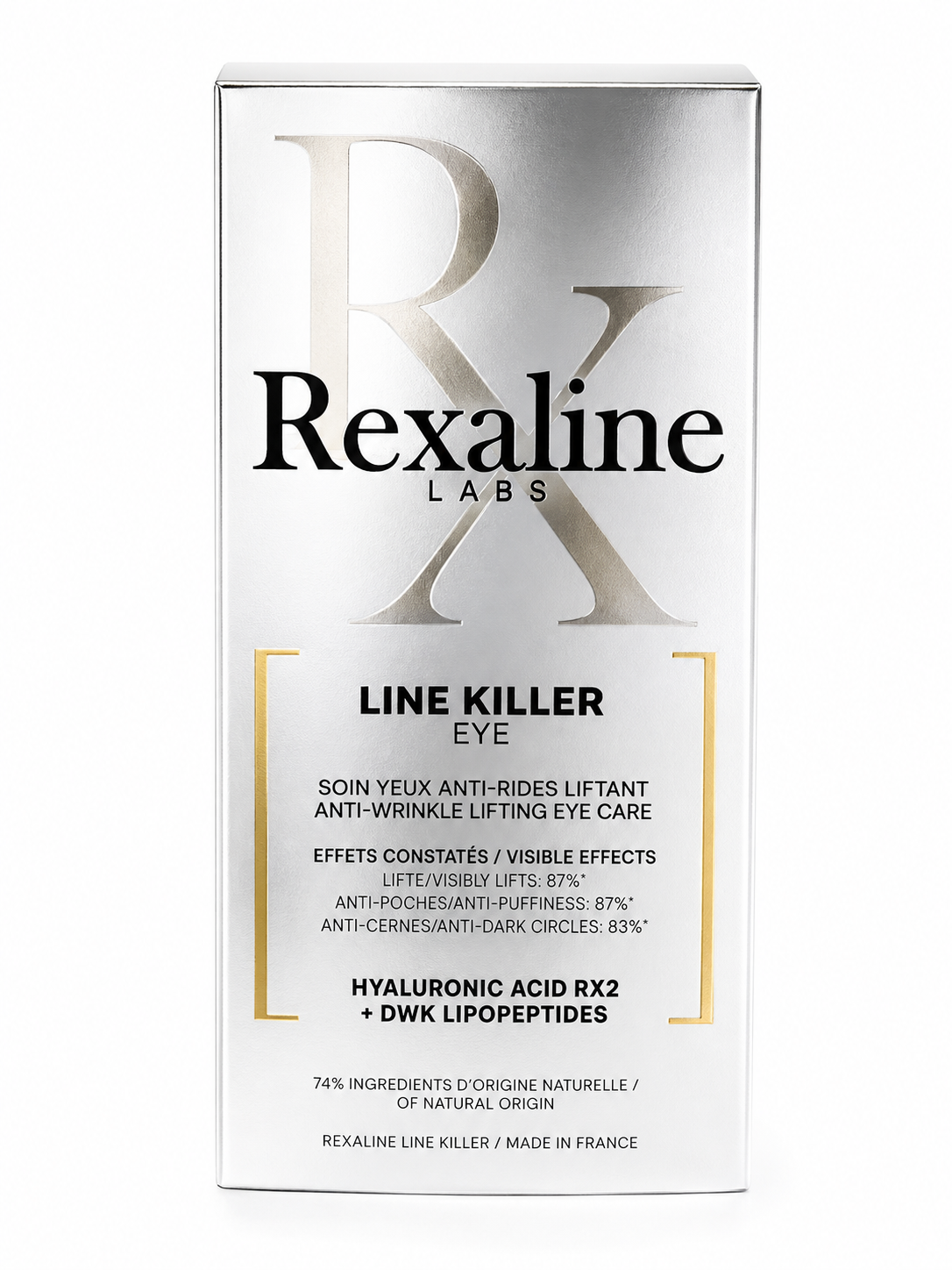 Rexaline Line Killer Eye – Soin Yeux Anti-Rides Liftant – 15 ml