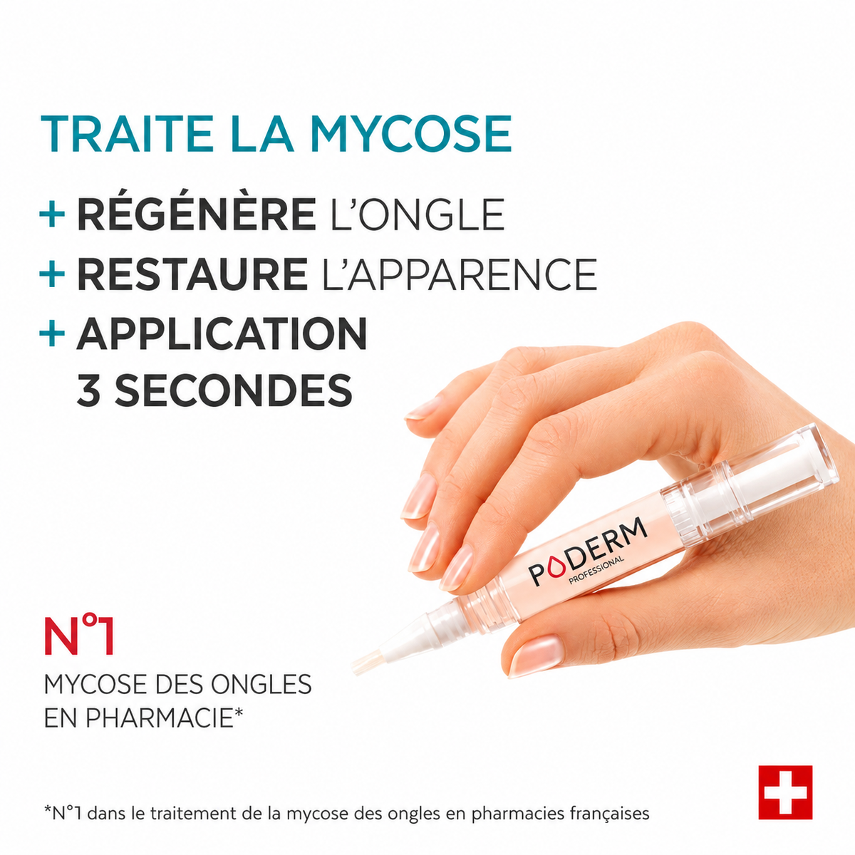 PODERM Stylo Sérum Mycose des Ongles 4 ml