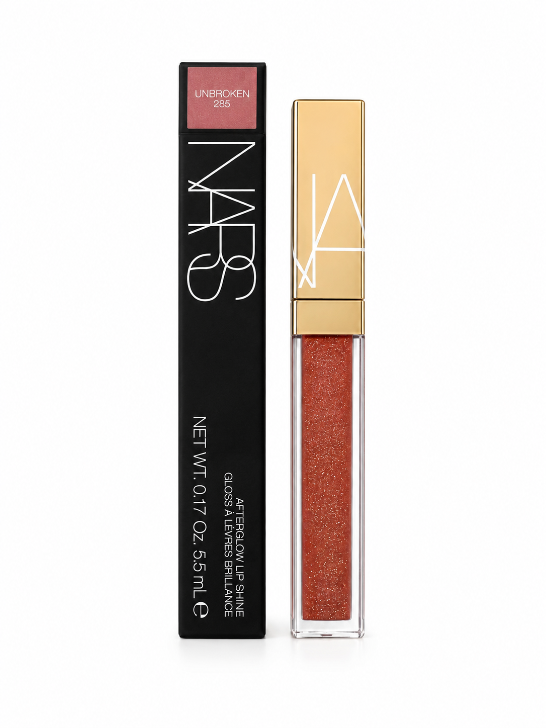 Nars Afterglow Lip Shine 285 unbroken format testeur