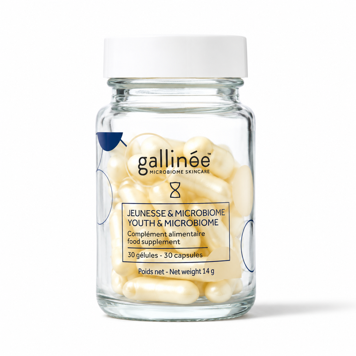 Gallinée Calme & Microbiome – 30 gélules