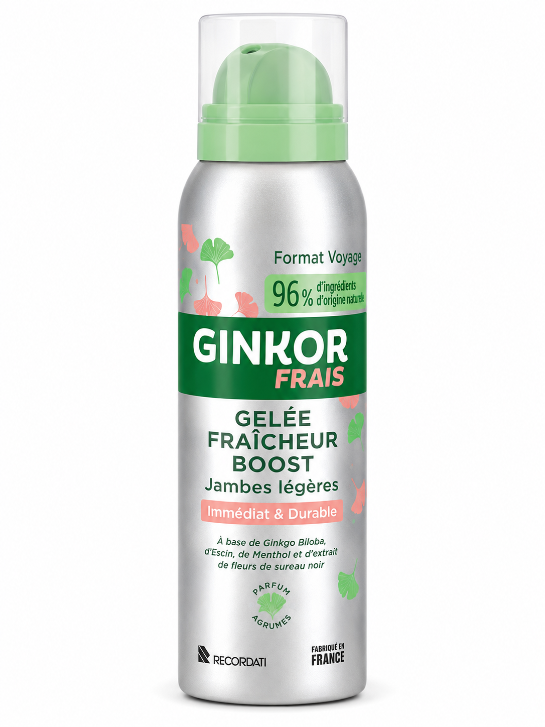 Ginkor Frais – Gelée Fraîcheur Boost Jambes Légères – 100 ml