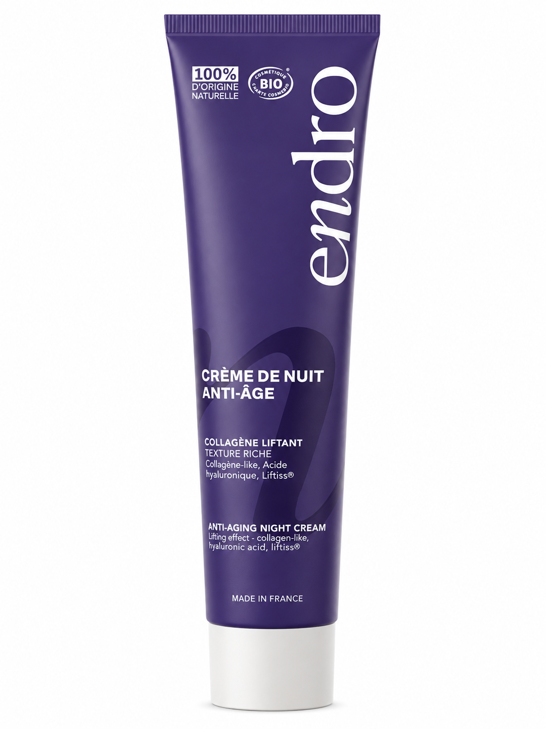 Endro – Crème de Nuit Anti-Âge Bio – 50 ml