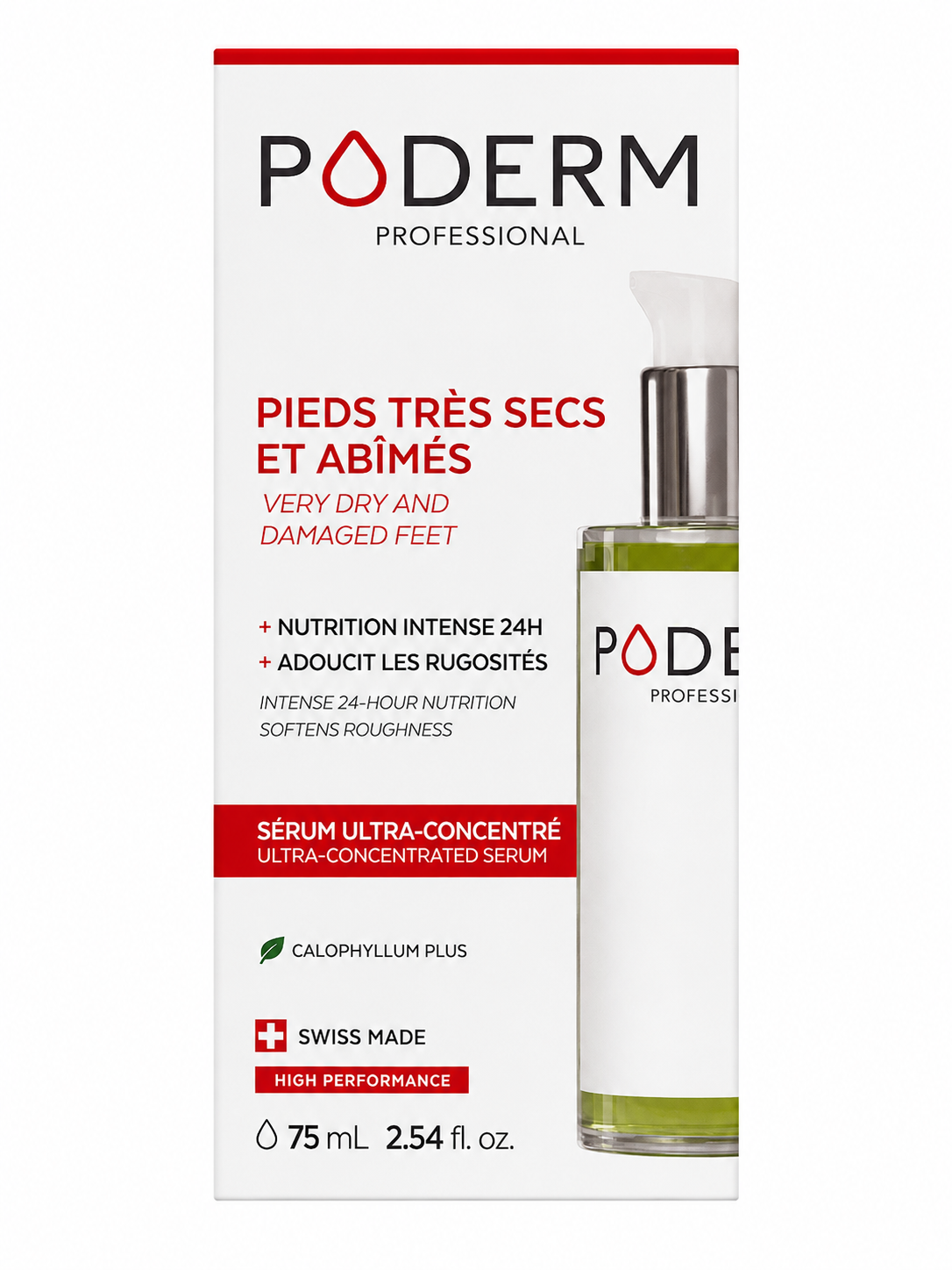 Poderm – Sérum Pieds Très Secs et Abîmés – 75 ml