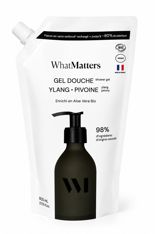 What Matters Éco-Recharge Gel Douche Ylang & Pivoine 500ml