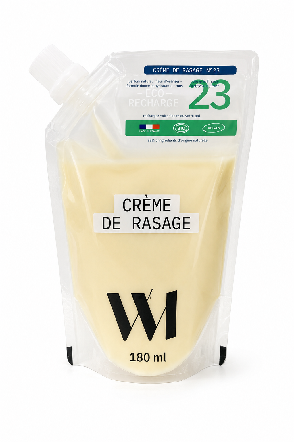 What Matters Éco-Recharge Crème de Rasage 180ml