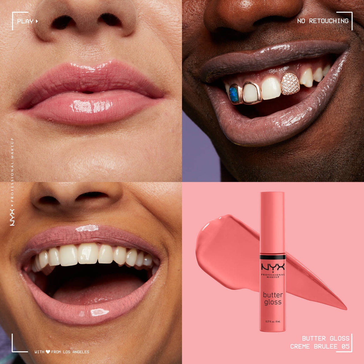 NYX Butter Gloss BLG05 Crème Brulee 8 ml