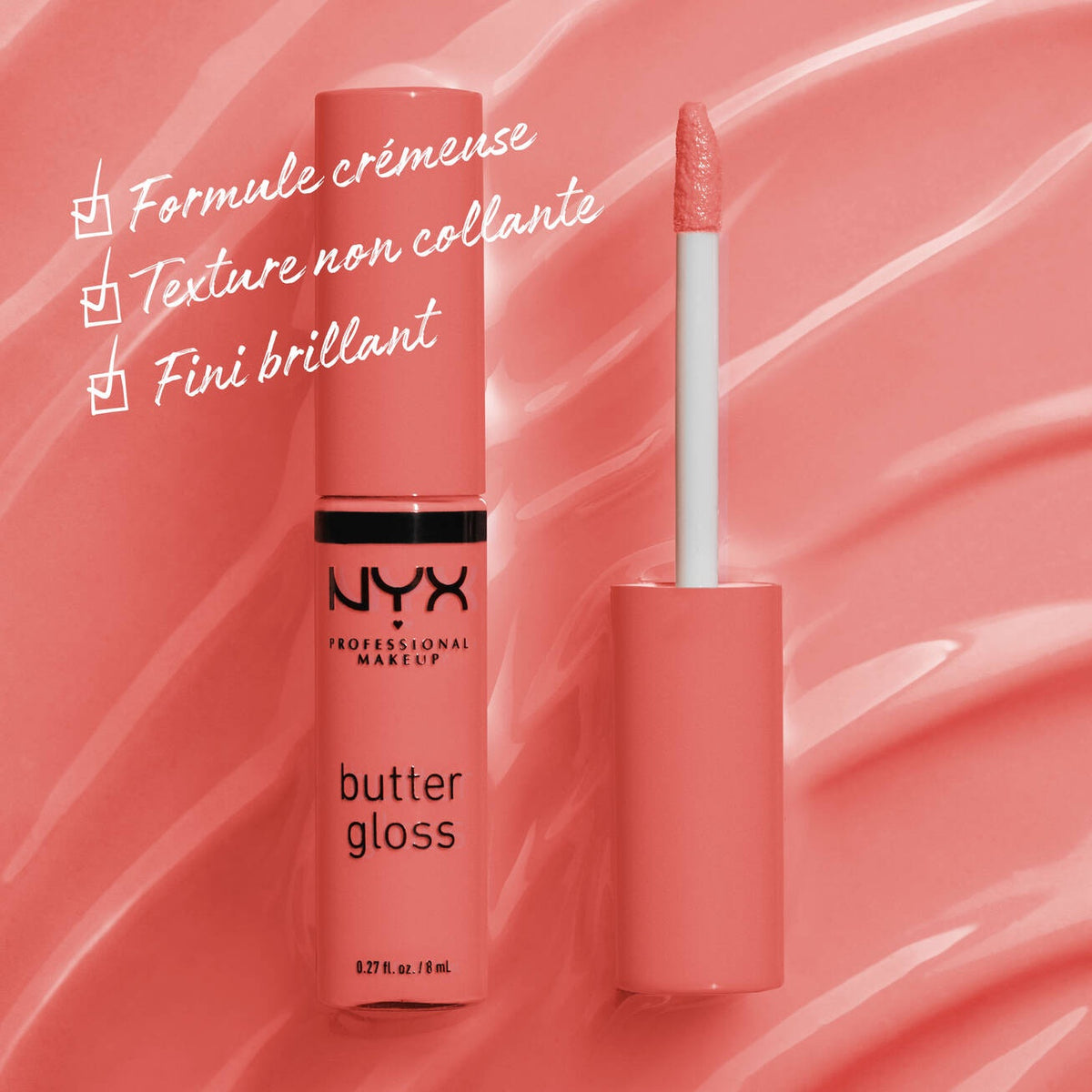 NYX Butter Gloss BLG05 Crème Brulee 8 ml