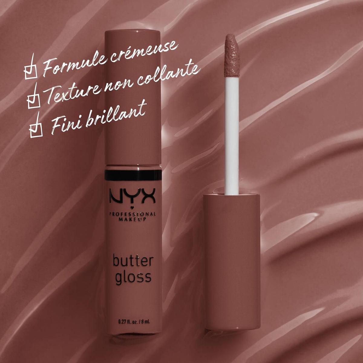 NYX Butter Gloss BLG16 Praline 8 ml