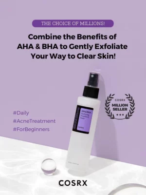 COSRX Tonique de traitement clarifiant AHA/BHA 150ml