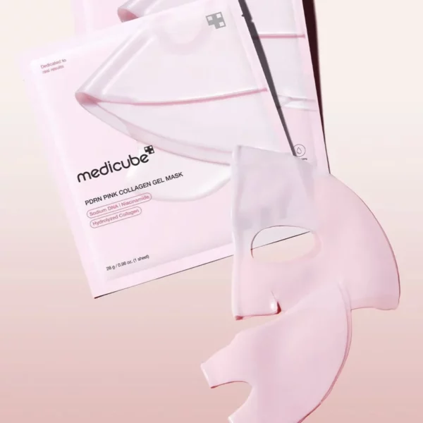 MEDICUBE  - Masque en gel au collagène rose PDRN