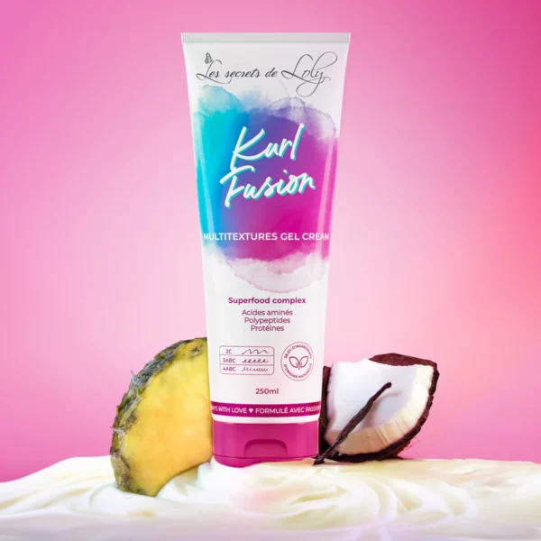 LES SECRETS DE LOLY  Kurl Fusion Gel crème coiffant nourrissant et hydratant - 250ml